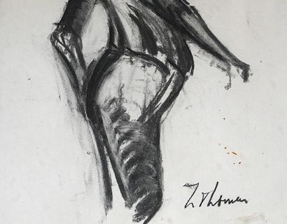 Isabelle THOMAS (XXme s.)
Homme debout de...