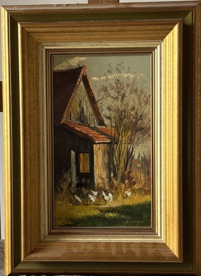 Rinat ANIMAEV (1955-)
Les poules
Huile sur...
