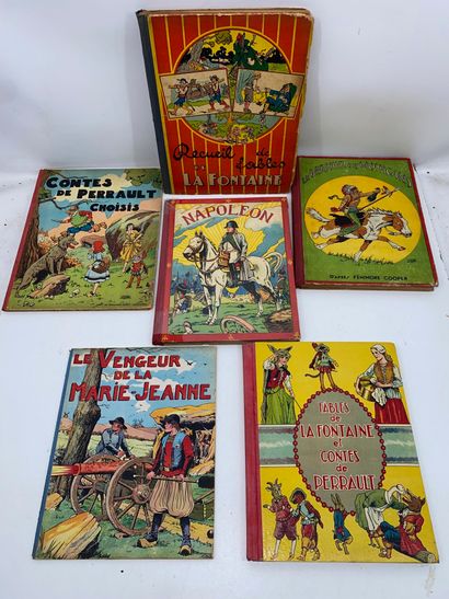 LE RALLIC 
Set of 11 illustrated children's...