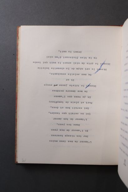 Alain BRIEUX (1922–1985), attributed to 
Poetry...