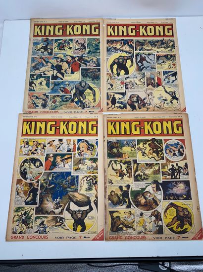 KING KONG, THE IRON CORSAR, … 
Lot includes:
-...