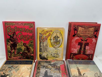 Set of 9 children's books with hardcovers...