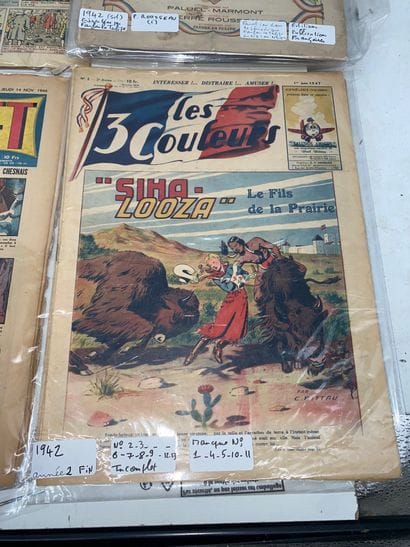 Lot comprenant : 
-	Fanfan la tulipe (1941...