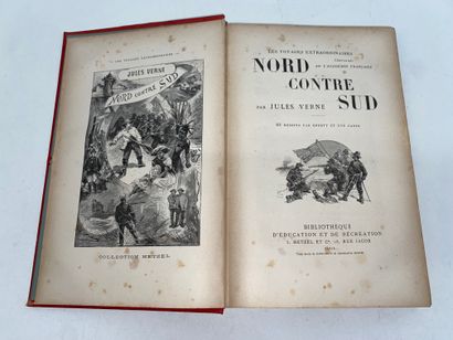 Jules VERNE 
North Against South
Large illustrated...