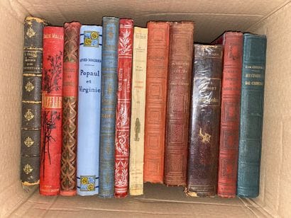 Important lot comprenant environ 230 livres...