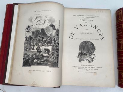 Jules VERNE 
Set includes: 
A Fifteen-Year-Old...