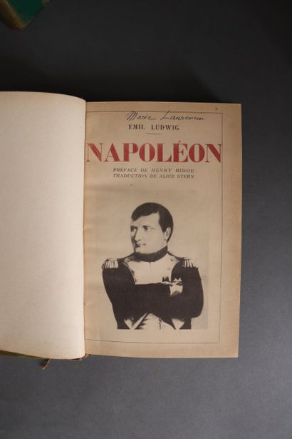 Six volumes that belonged to Marie LAURENCIN,...