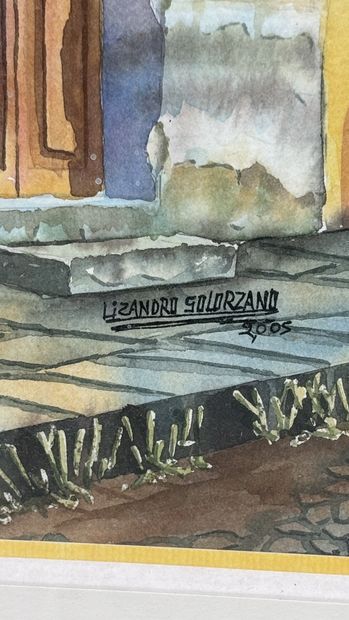 Lizandro SOLORZANO
Antigua, Guatemala
Aquarelle...