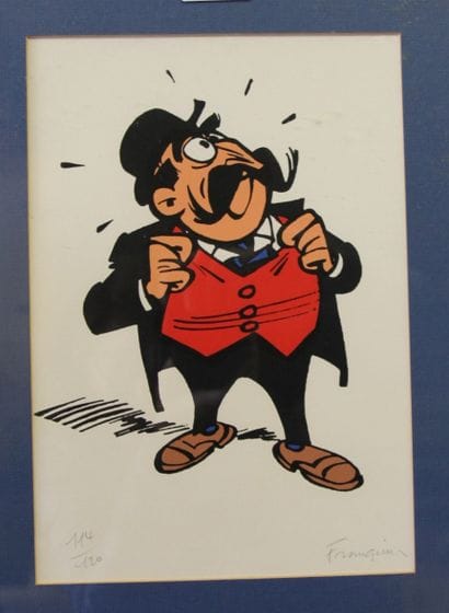 FRANQUIN-SPIROU
Sérigraphie « le maire de...