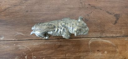 Ecole moderne
Bouledogue
Sculpture en bronze
H...