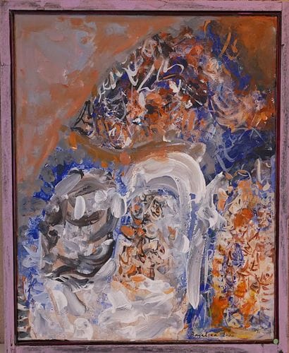 Wesna BAJALSKA (1956-)
La Macédonienne
Huile...