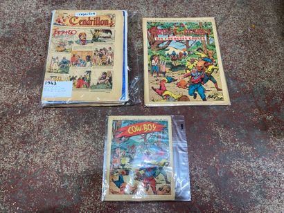 PIC NIC :
Lot de BD, comprenant :
Année 1943...