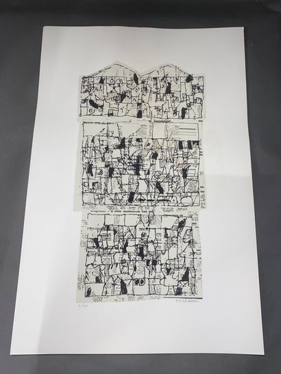 François DILASSER (1926-2012) 
Untitled
Set...