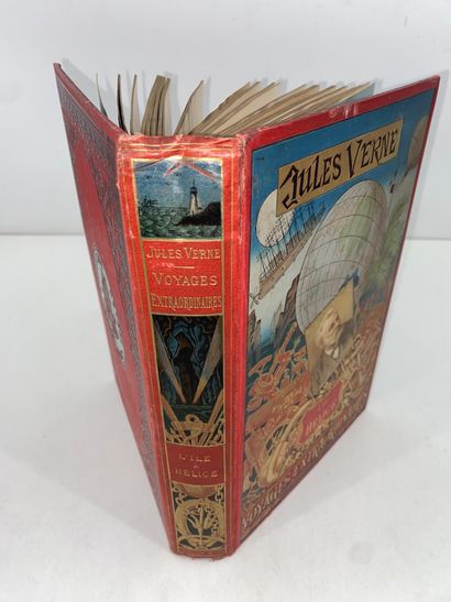 Jules VERNE 
The Propeller Island
Large illustrated...