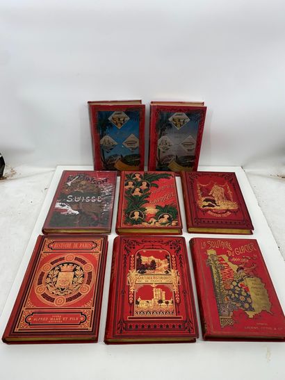 Set of 17 books with publishers' hardcover...