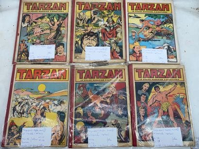 Large collection of Tarzan items, including:...