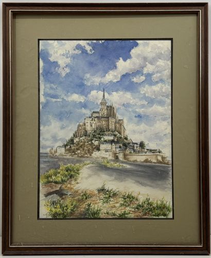 Corinne POPLIMONT (XXème s.)
Le mont Saint...