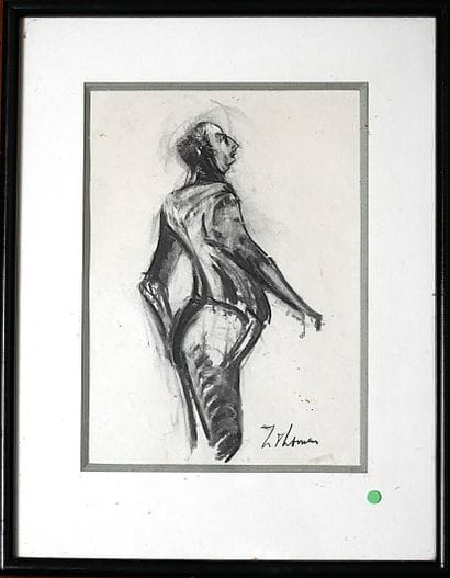 Isabelle THOMAS (XXme s.)
Homme debout de...