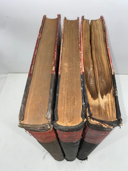 THURSDAY 
Set consisting of 3 bound volumes:...