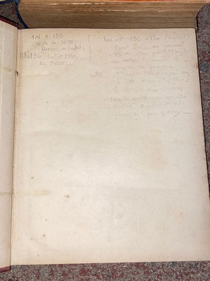 Lot comprenant :
-	1 volume Hardi ! 1937...