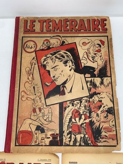 LE TEMERAIRE 
-	1943 : 1 album (n° 1 à 21)...