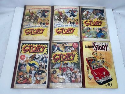 STORY 
Suite de 8 albums (numéros 5/6/7/8/9/10/11/12).
On...