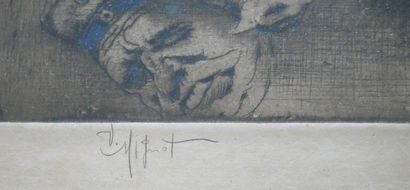 Victor MIGNOT (1872–1944)
The Gray Vermin
Etching...