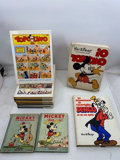 TOPOLINO, MICKEY, GOOFY, DONALD 
Set includes:
-...