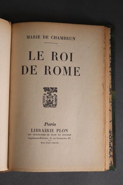 Six volumes that belonged to Marie LAURENCIN,...