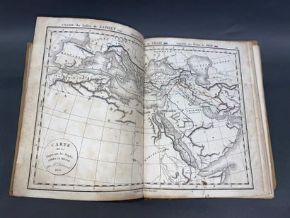 Félix DELAMARCHE 
Atlas de la géographie...