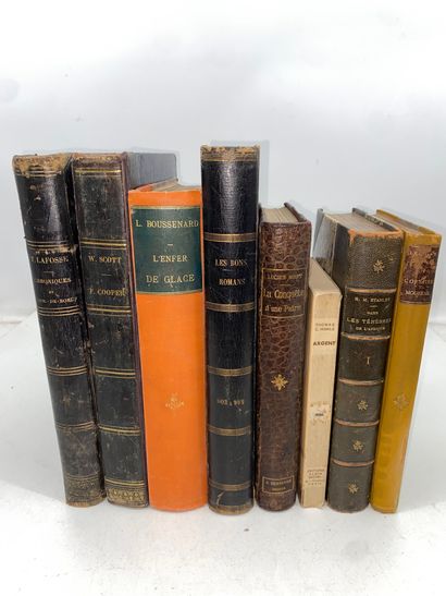Set of 17 children's books: adventures, travel...