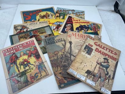 BECASSINE 
Ensemble de 16 albums.
(Quelques...