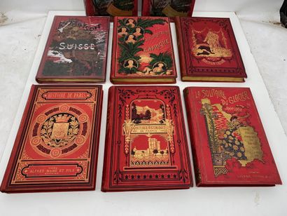 Set of 17 books with publishers' hardcover...
