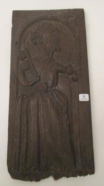 Panneau rectangulaire en bois naturel sculpté...