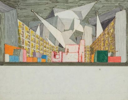 Gaetano PESCE (né en 1939)
Projet pour le...
