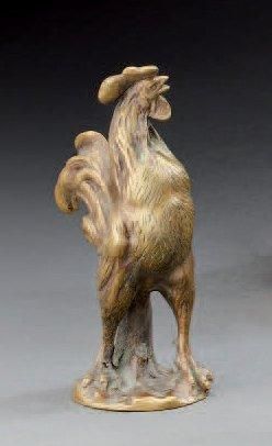 Charles PAILLET (1871-1937)
«Coq» Signé Ch....