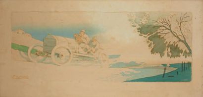 Gérard BAUER (Né en 1947)
«Bugatti et Custom...