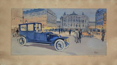 GAMY (PRÉSUMÉE MARGUERITE MONTAUT)
«La Renault...