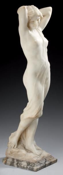 A.DEL PERUGID
«Femme à la draperie». Sculpture...