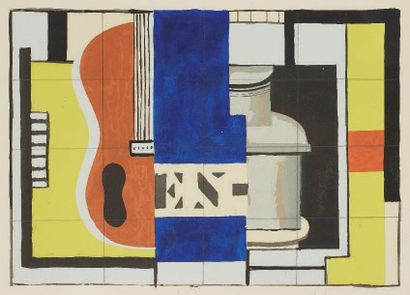 FERNAND LÉGER (D'APRÈS)
L'encrier Reproduction...