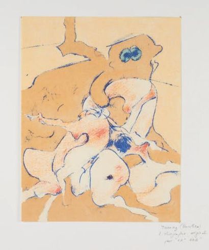 Dorothea TANNING
Sans titre. 31 x 24 cm....