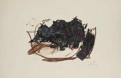 Antoni TAPIES
Le vase. 1980 (Galfetti 744)...