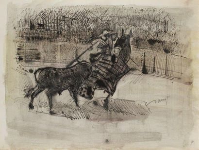 James RASSIAT (1909-1998)
La pique Encre...