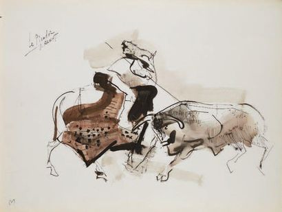 James RASSIAT (1909-1998)
Le picador Encre...