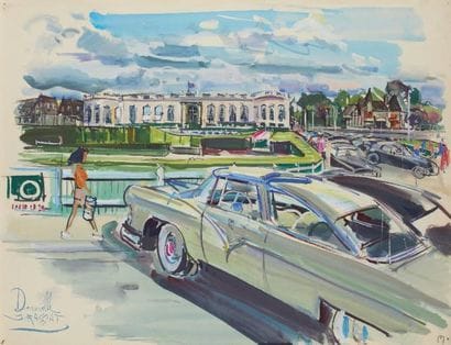 James RASSIAT (1909-1998)
Deauville Gouache...