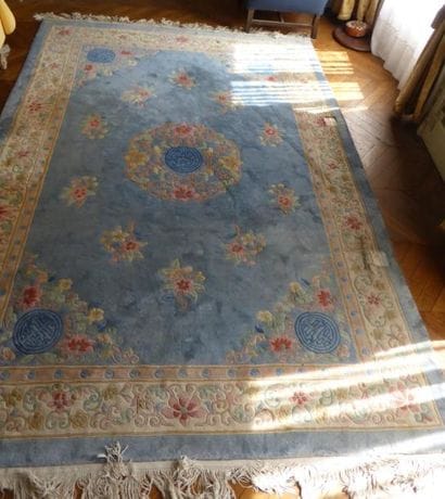 Tapis chinois. 326X233cm