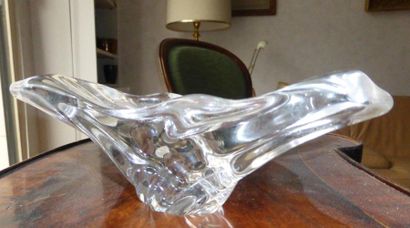 Petit vide poche en cristal étiré BACCARAT...