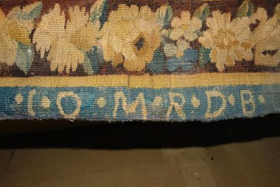 Tapisserie d'AUBUSSON relatant vraisemblablement...