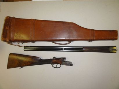 Fusil de chasse à canon juxtaposé, calibre...