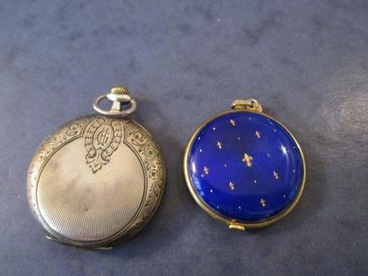 Montre de gousset en argent 800°, pds brut:...